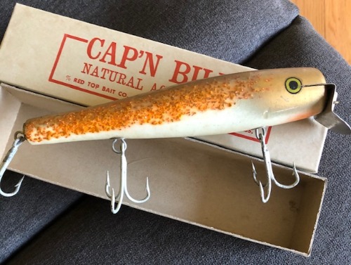 ATOM Saltwater Lure. Beautiful Vintage 1950s Big Fish Lure. Captain Benny  Used It While Surf-casting for Striper and Bluefish off LI. -  Hong Kong