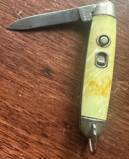 Old Vintage Imperial Jack-o-Matic Junior Mini Keychain Knife