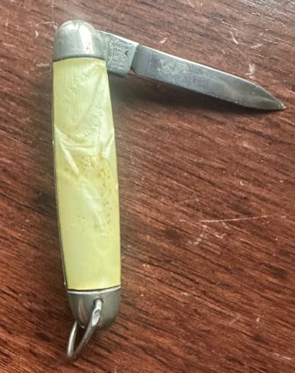 Old Vintage Imperial Jack-o-Matic Junior Mini Keychain Knife - Image 2