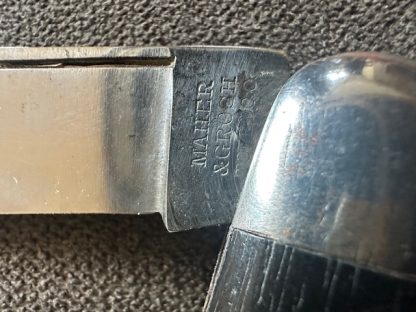 Old Vintage Antique Large Maher & Grosh Double end Jack Knife - Image 2