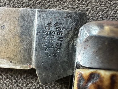 Old Vintage Antique Harrison Bros & Howson Stag Hawkbill Pruner Knife "Alpha Pruner" - Image 9