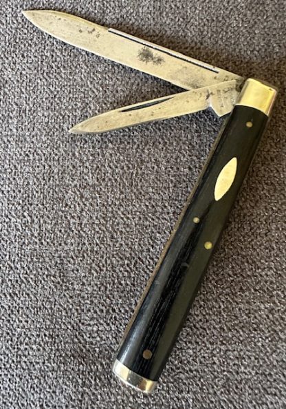 Old Vintage Antique Maher & Grosh Doctor's Pillbuster Knife Etched