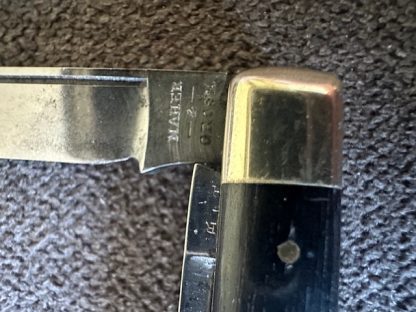 Old Vintage Antique Maher & Grosh Doctor's Pillbuster Knife Etched - Image 7
