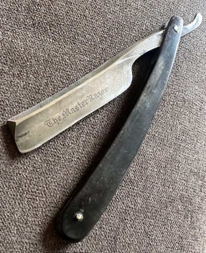 Antique Fred Dutcher St Albans Vermont Straight Razor 3/4" - Image 2