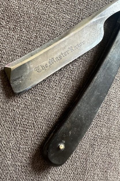 Antique Fred Dutcher St Albans Vermont Straight Razor 3/4" - Image 6