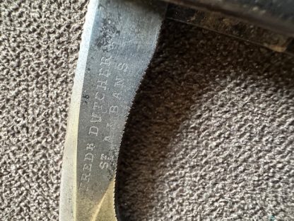 Antique Fred Dutcher St Albans Vermont Straight Razor 3/4" - Image 5