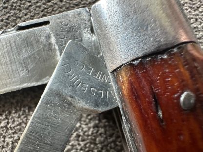 Old Vintage Antique Vailsburgh Knife Co NJ RARE Jack Knife c 1875-1900 - Image 2