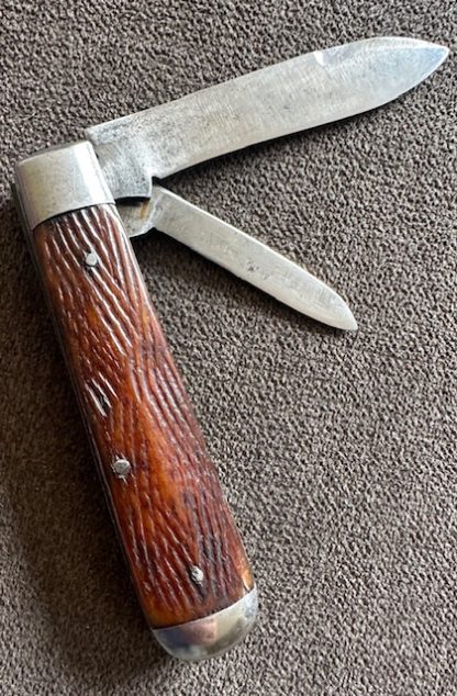 Old Vintage Antique Vailsburgh Knife Co NJ RARE Jack Knife c 1875-1900 - Image 6