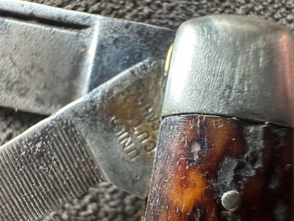 Old Vintage Antique Union Cut Co U S Navy WW I Seaman's Easy open Jack Knife - Image 7