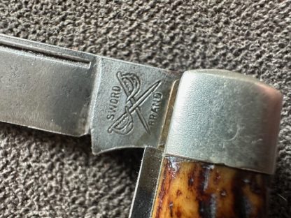 Old Vintage Antique Camillus Cut Co U S Navy WW I Seaman's Easy open Jack Knife - Image 6