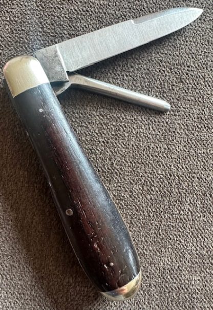 Old Vintage Antique Henry Sears & Son Harness Jack Knife Punch Blade - Image 2