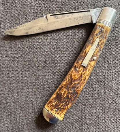 Old Vintage Antique Remington 1253 Banana Lock Back Bullet Knife