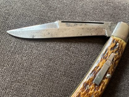 Old Vintage Antique Remington 1253 Banana Lock Back Bullet Knife - Image 2