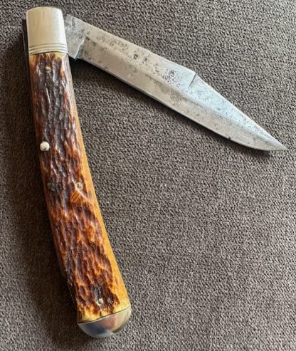 Old Vintage Antique Remington 1253 Banana Lock Back Bullet Knife - Image 6
