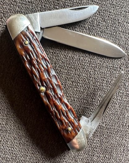 Old Vintage Antique Robeson Shuredge 632842 Cattle Knife BP Shield - Image 2