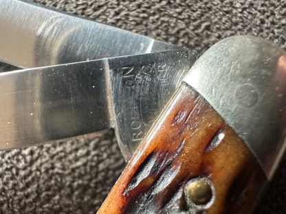 Old Vintage Antique Robeson Shuredge 632842 Cattle Knife BP Shield - Image 8