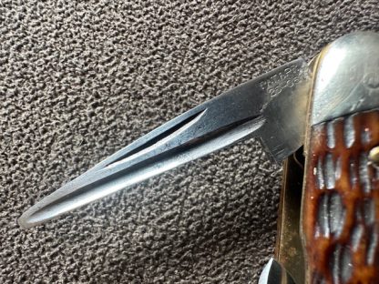 Old Vintage Antique Robeson Shuredge 632842 Cattle Knife BP Shield - Image 6