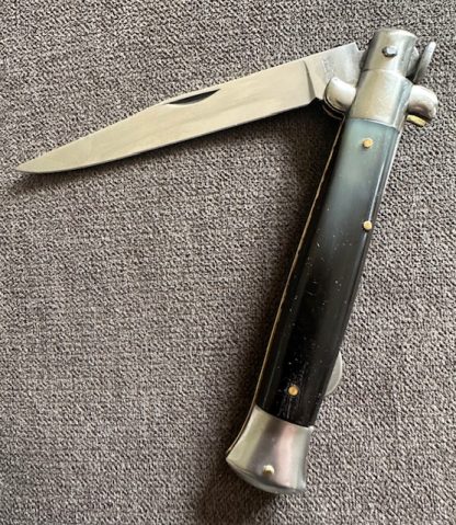 Old Vintage Antique Italian Manual stiletto Lock Back Knife 8 3/4"
