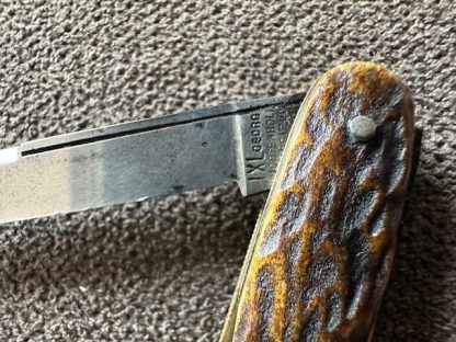 Old Antique Vintage IXL George Wostenholm Sheffield Stag Knife - Image 2