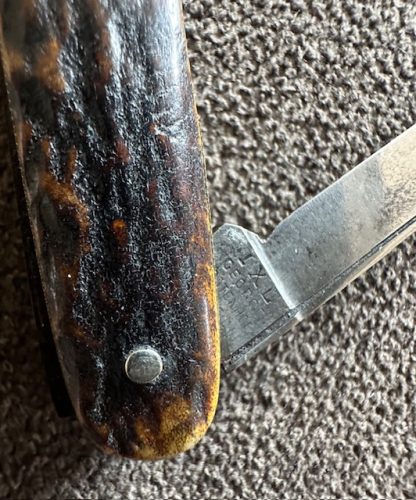 Old Antique Vintage IXL George Wostenholm Sheffield Stag Knife - Image 6