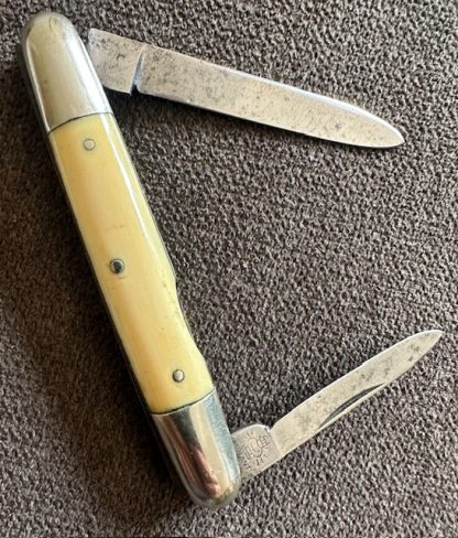 Old Antique Vintage Humphreys Radiant Sheffield Equal End Knife - Image 7