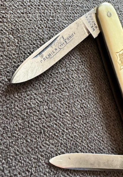 Old Antique Vintage Wenborn Oxford University Knife - Image 2