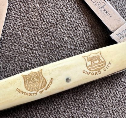 Old Antique Vintage Wenborn Oxford University Knife - Image 9