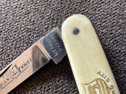 Old Antique Vintage Wenborn Oxford University Knife - Image 8