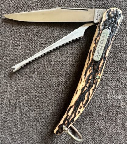 Vintage Schrade Walden USA Fish Toothpick Knife Unused - Image 2