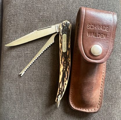 Vintage Schrade Walden USA Fish Toothpick Knife Unused