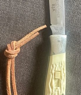 Vintage Camillus New York USA Official Boy Scout Knife #7 ADVENTURER Etch