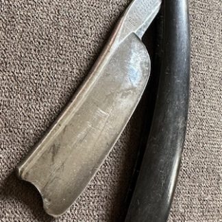 Antique George Wostenholm IXL Straight Razor for Barber's Use 8-8 1 inch blade