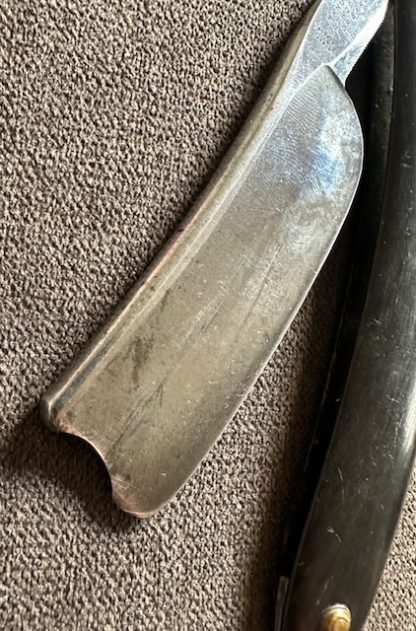 Antique George Wostenholm IXL Straight Razor for Barber's Use 8-8 1 inch blade - Image 2