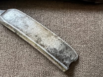 Antique Ashton & Jackson finger groove Straight Razor 7/8" - Image 6