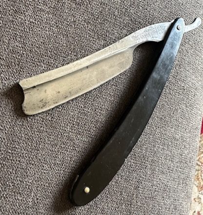 Antique Smith & Hawksleys Sheffield Straight Razor 7/8"