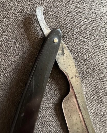 Antique Smith & Hawksleys Sheffield Straight Razor 7/8" - Image 3