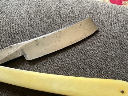 Antique Packwood Stub Tail Straight Razor 3/4" - Image 3