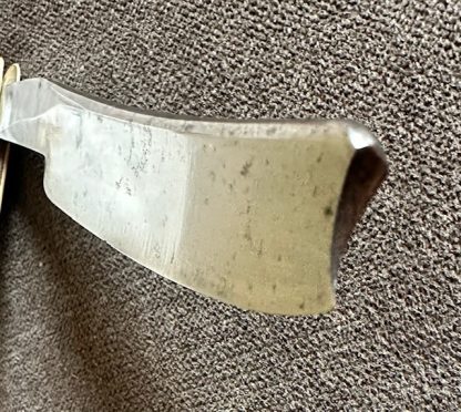 Antique Packwood Stub Tail Straight Razor 3/4" - Image 2