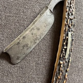 Antique George Wostenholm IXL Straight Razor Stag 7/8"