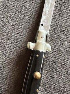 Old Vintage Japanese Picklock Knife Damaged