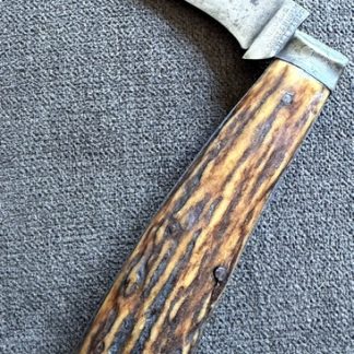 Old Antique Vintage IXL George Wostenholm Sheffield Stag Hawkbill Pruner Knife