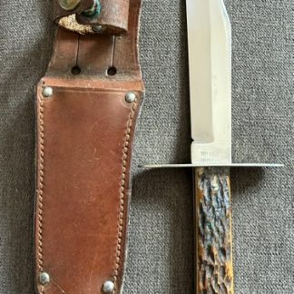 Old Vintage Antique Wilbert Cutlery Fixed Blade Bowie Knife