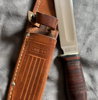 Old Vintage Antique Case XX Fixed blade knife 10 1/2"