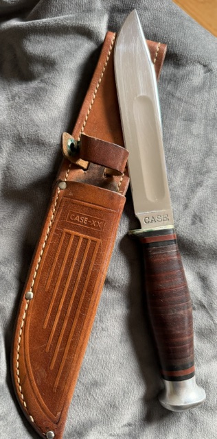 Old Vintage Antique Case XX Fixed blade knife 10 1/2″