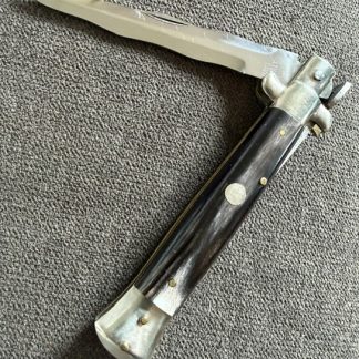 Old Vintage Manual Italian Lock back Kris Blade Knife Made in Italy 7 7/8"