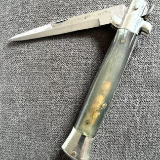 Old Vintage Manual Italian Picklock Knife Made in Italy 7 7/8"