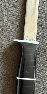 Vintage 1940-50's Buck 108 knife lucite handles